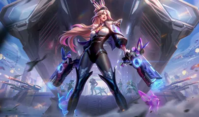 ▷【 LoL skin 】 バトルバニー ミスフォーチュン提督 / リーグオブ