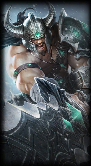Tryndamere LoL aspecto Tryndamere Tryndamere League of Legends skin Loading
