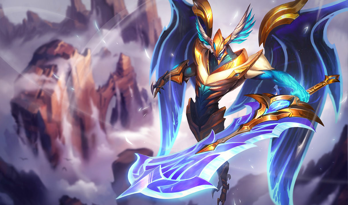 Aatrox Justiceiro LoL skin Aatrox Aatrox Justiceiro League of Legends SplashArt
