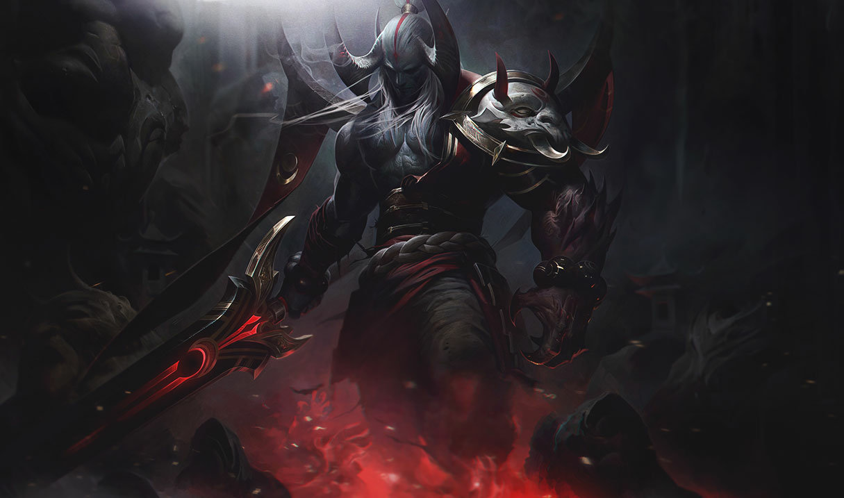 Aatrox Lua Sangrenta LoL skin Aatrox Aatrox Lua Sangrenta League of Legends SplashArt