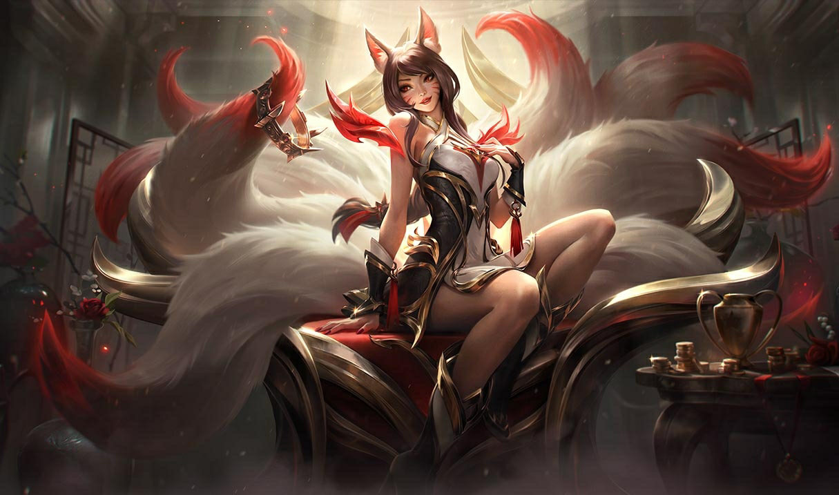 覚醒せし伝説アーリ LoL スキン アーリ 覚醒せし伝説アーリ League of Legends リーグオブレジェンド skin SplashArt