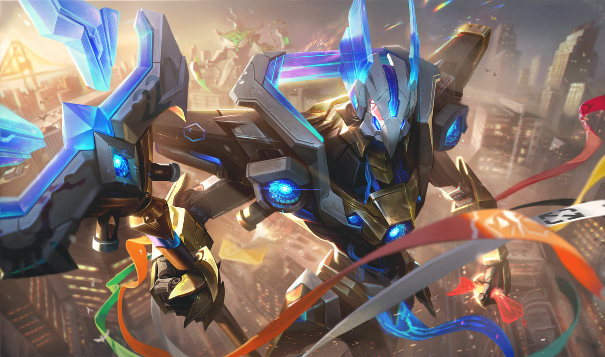 LoL skin 】 2022 全球总决赛 阿兹尔 / 英雄联盟 皮肤预览 / 皮肤 视频 阿兹尔
