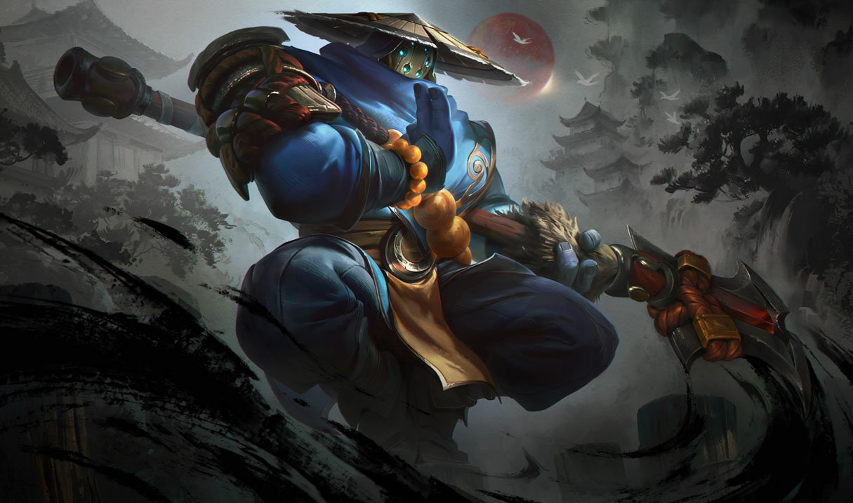 LoL skin 】 Jax del Templo / League of Legends Galería de Aspecto