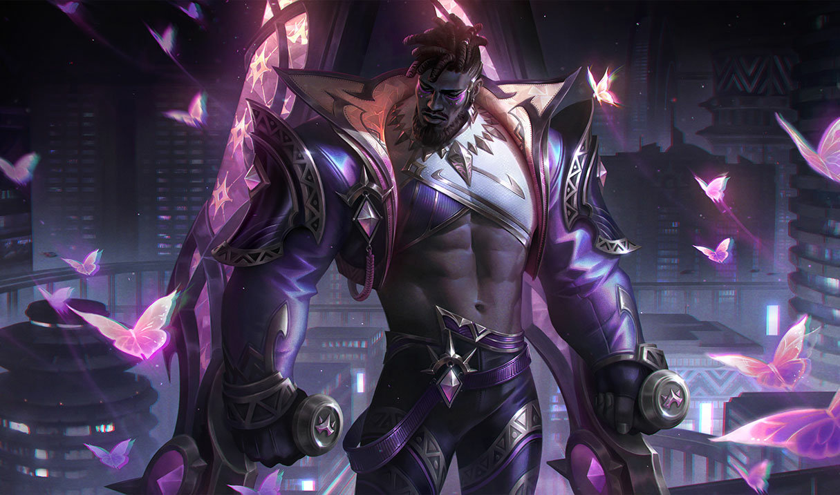 K'Santé empyréen prestige LoL skin K'Santé KSanté empyréen prestige League of Legends SplashArt