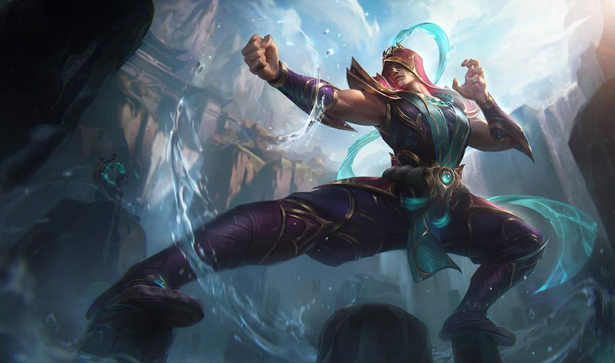LoL skin 】 防弹武僧 李青 / 英雄联盟 皮肤预览 / 皮肤 视频 李青