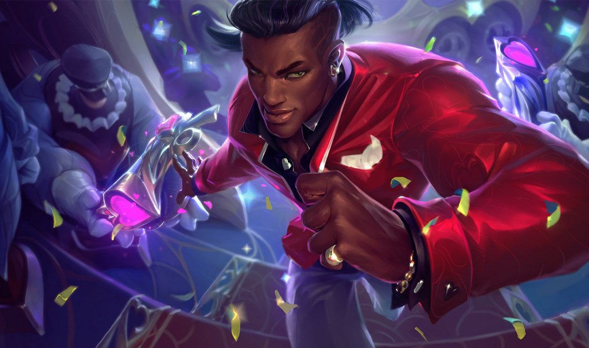 Lol Skin Heartseeker Lucian League Of Legends Skins Chromas Lol Skin Video Heartseeker Lucian