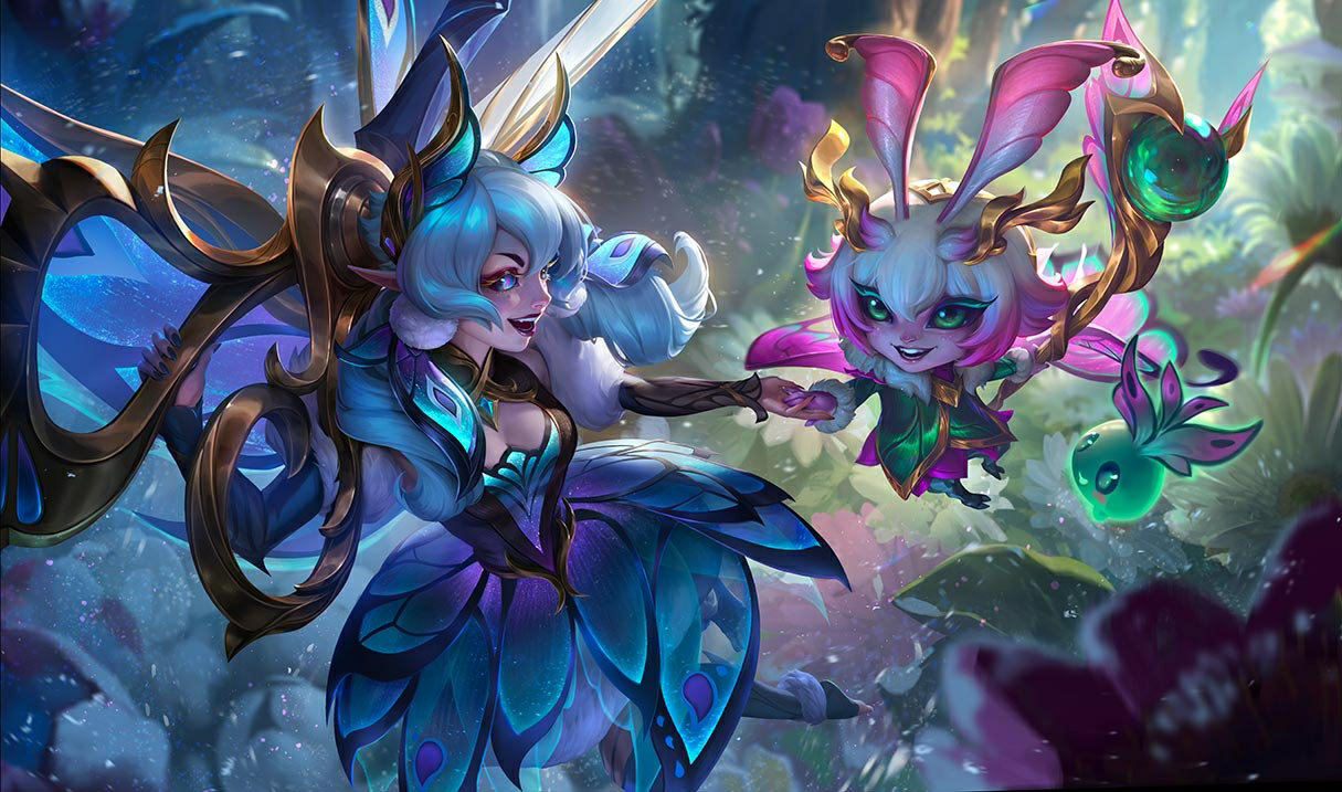 妖精の王宮ルル LoL スキン ルル 妖精の王宮ルル League of Legends リーグオブレジェンド skin SplashArt