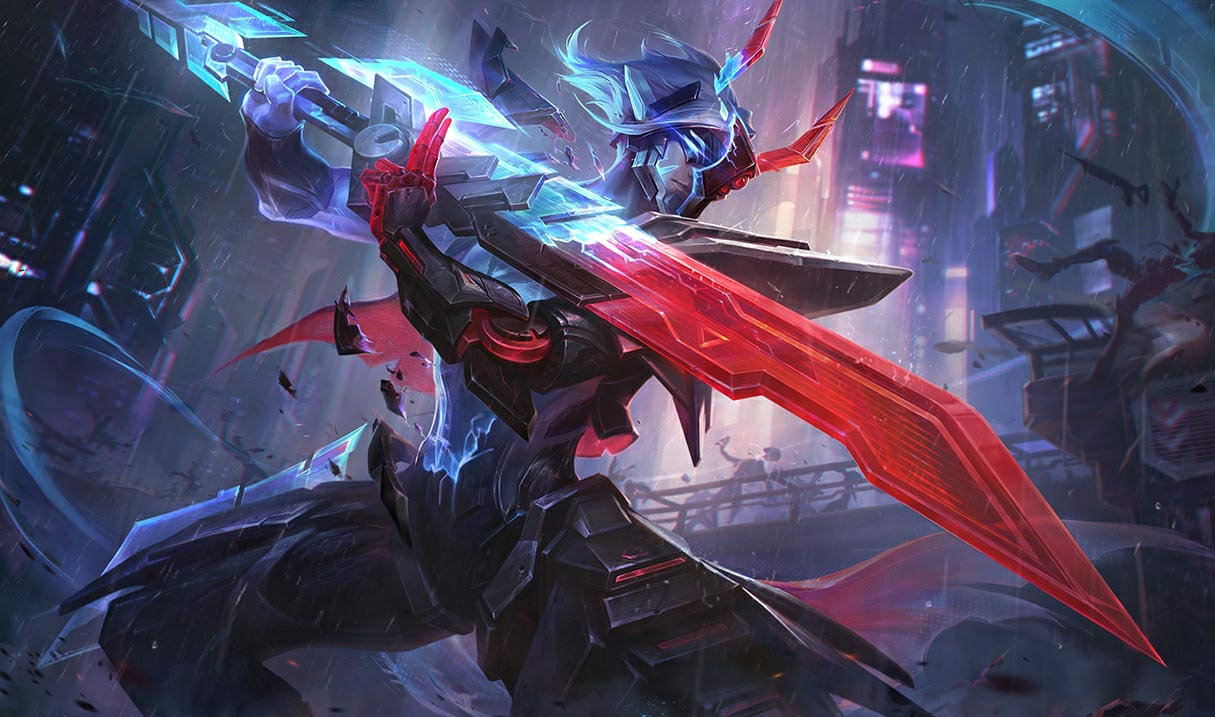 PROJEKT: Systemsteuerungs-Yi LoL skin Master Yi PROJEKT: Systemsteuerungs-Yi League of Legends SplashArt