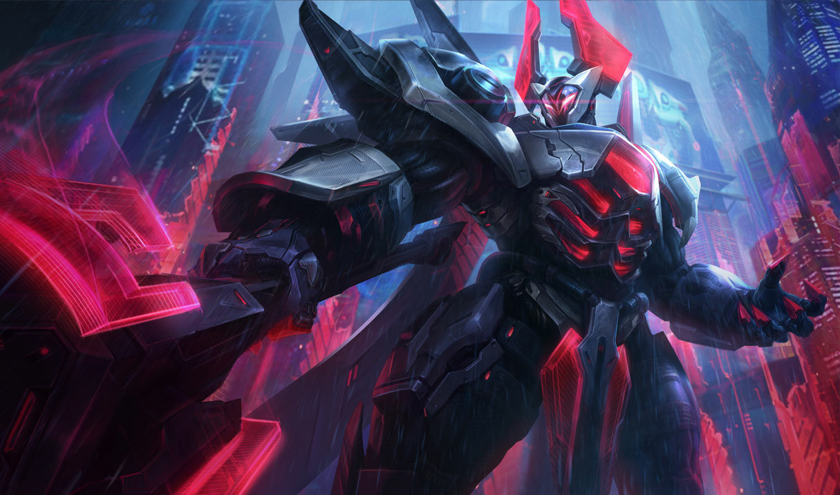 프로젝트: 모데카이저 LoL 스킨 모데카이저 프로젝트: 모데카이저 League of Legends 리그 오브 레전드 skin SplashArt