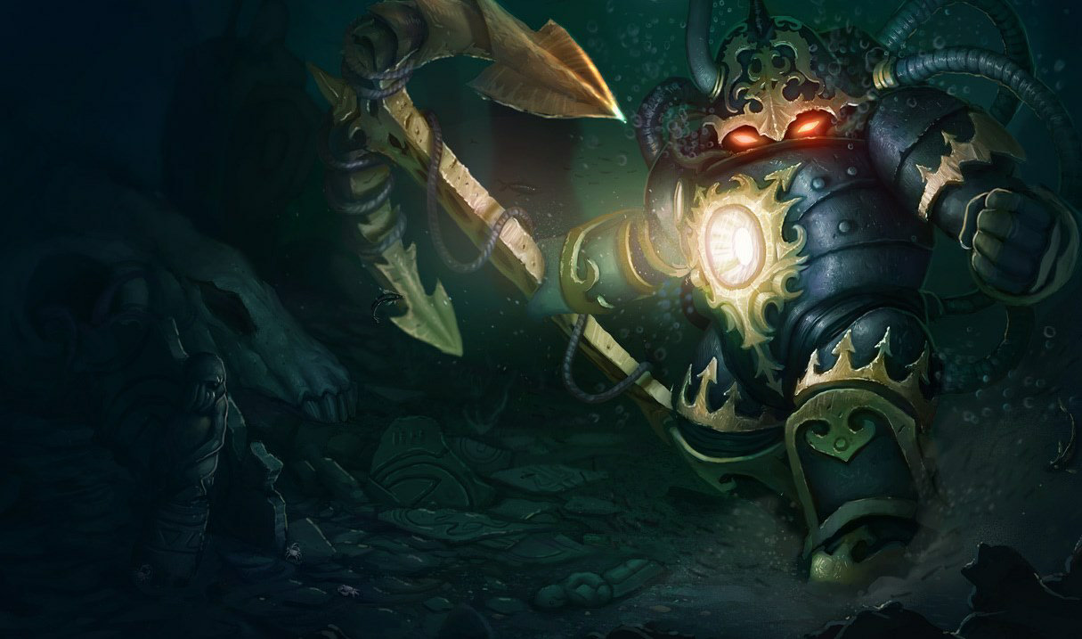 Lol Skin Nautilus Abisal League Of Legends Galer A De Aspecto Aspecto Video Nautilus Mx