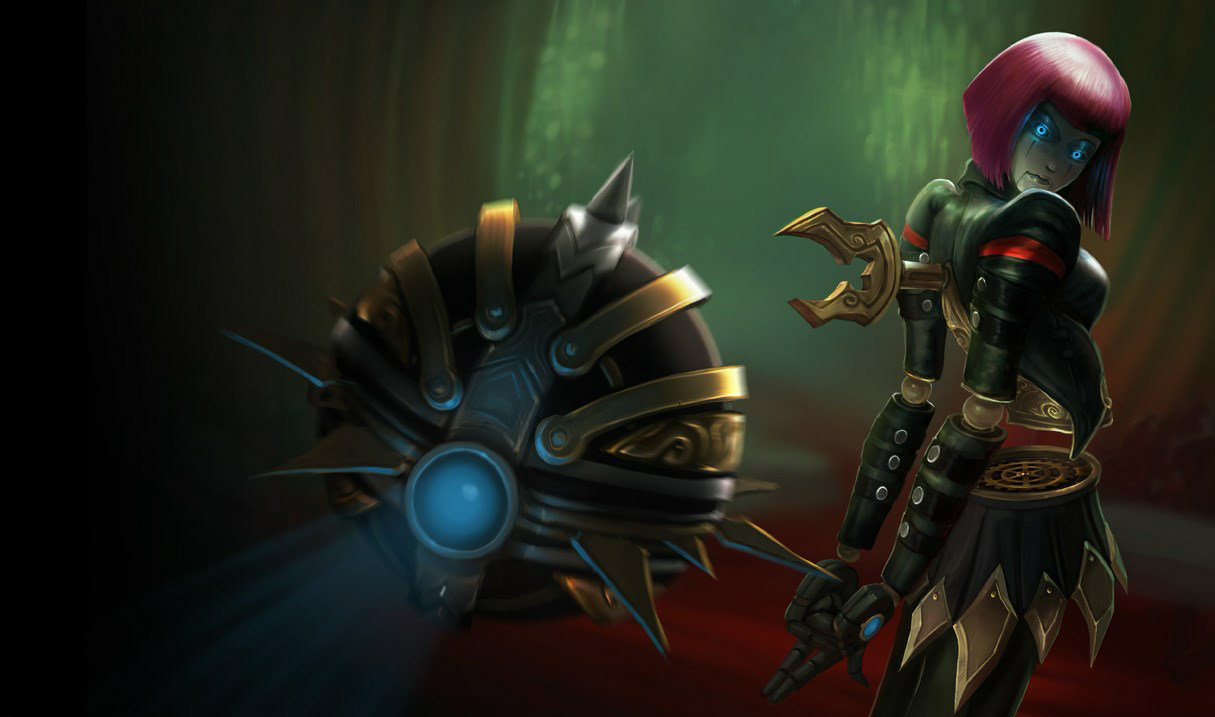 殺人人形オリアナ LoL スキン オリアナ 殺人人形オリアナ League of Legends リーグオブレジェンド skin SplashArt