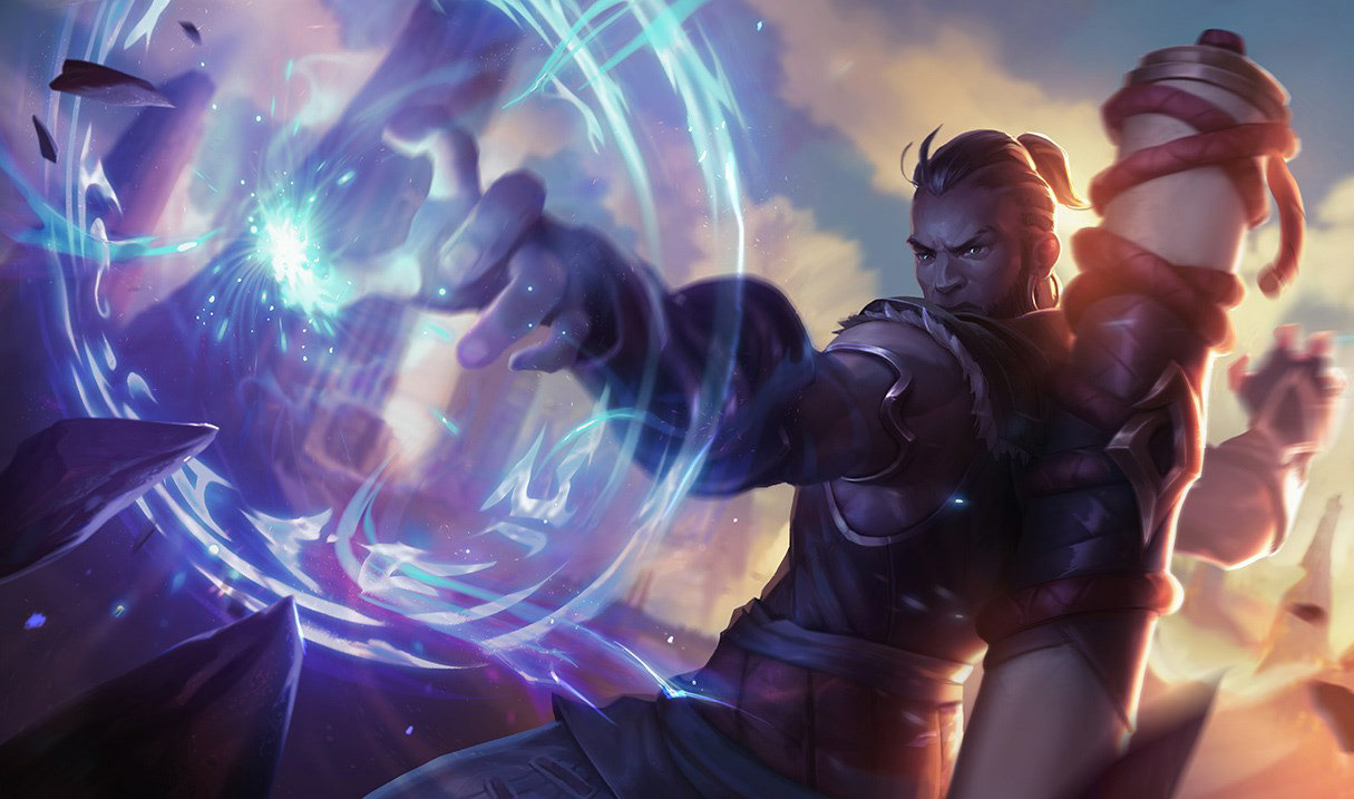 LoL skin 】 年轻法师 雷兹 / 英雄联盟 皮肤造型介绍 / 皮肤造型 视频 雷兹 MY