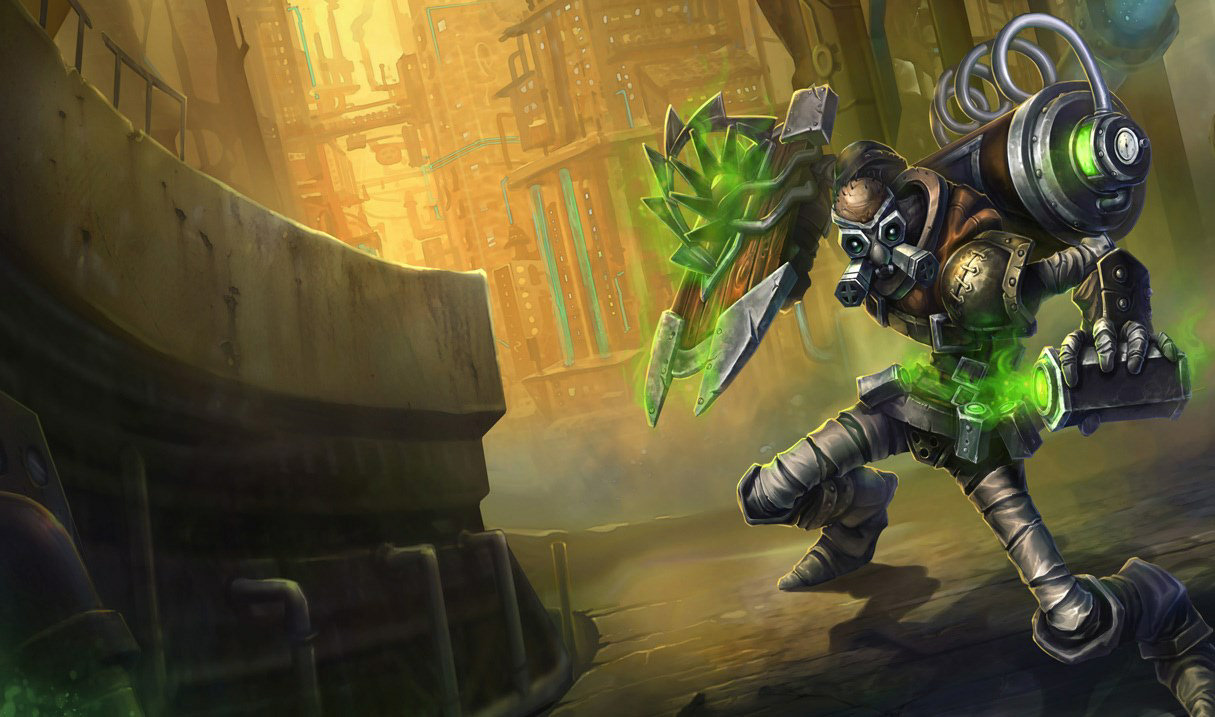 LoL skin ) Singed hextech / League of Legends Galería de Aspecto - LoL.