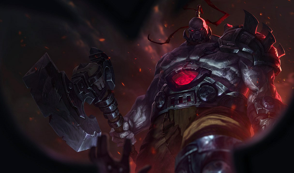 Sion LoL skiny Sion Sion League of Legends skin SplashArt