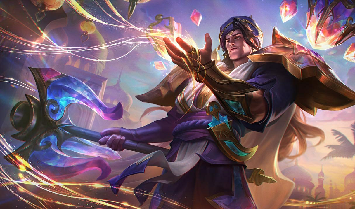 Végzettörő Taric LoL hőskinézetek Taric Végzettörő Taric League of Legends skin SplashArt