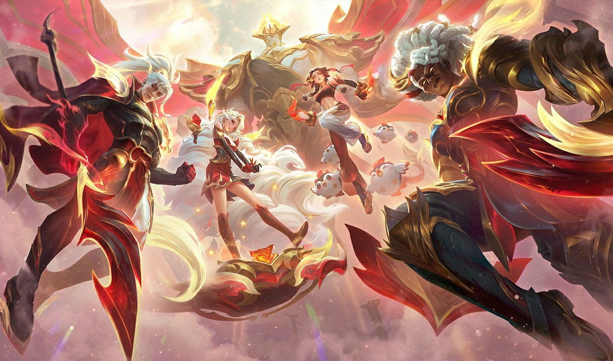 Xin Zhao T1 LoL aspetti Xin Zhao Xin Zhao T1 League of Legends skin SplashArt