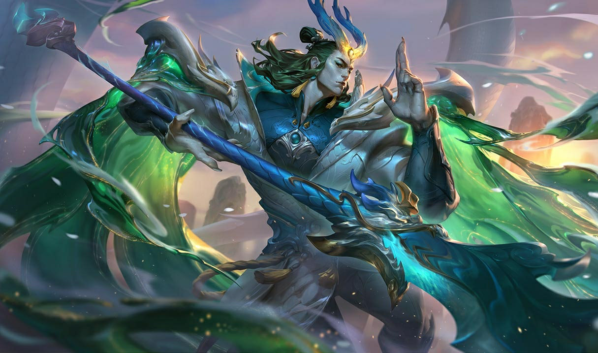 Yücelik Yolu Zaahen LoL kostüm Zaahen Yücelik Yolu Zaahen League of Legends skin SplashArt