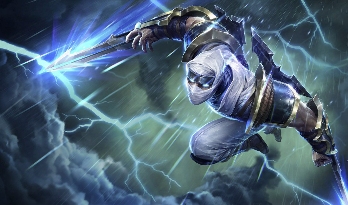 雷刃ゼド LoL スキン ゼド 雷刃ゼド League of Legends リーグオブレジェンド skin SplashArt