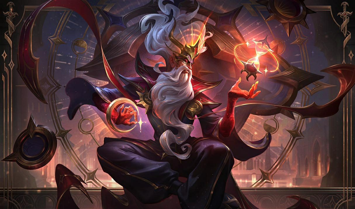 Zilean Arcana LoL skin Zilean Zilean Arcana League of Legends SplashArt
