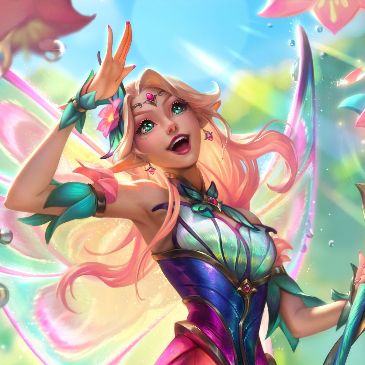 Lux LoL phục Lux Lux League of Legends Liên Minh Huyền Thoại skin Square