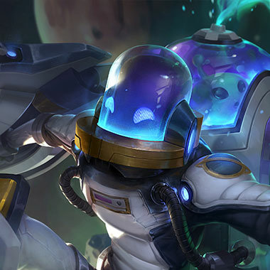 Singed astronaute